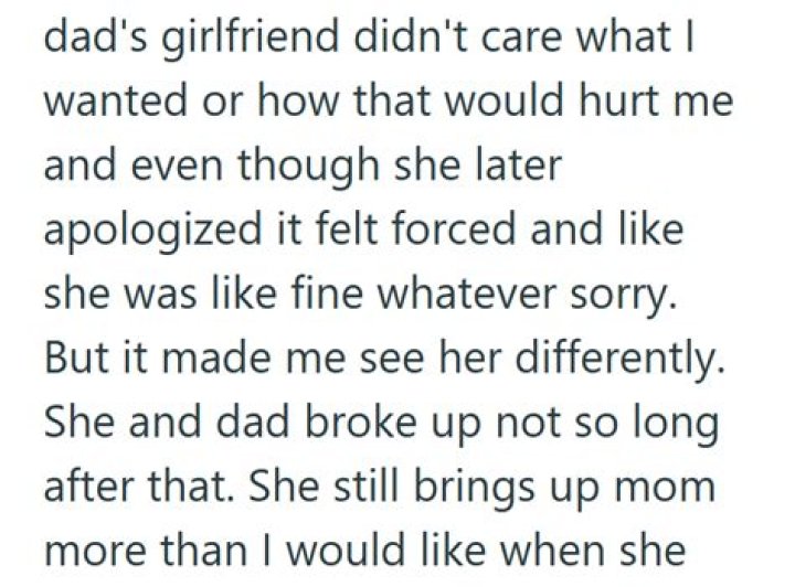 She later apologized for getting carried away with the song