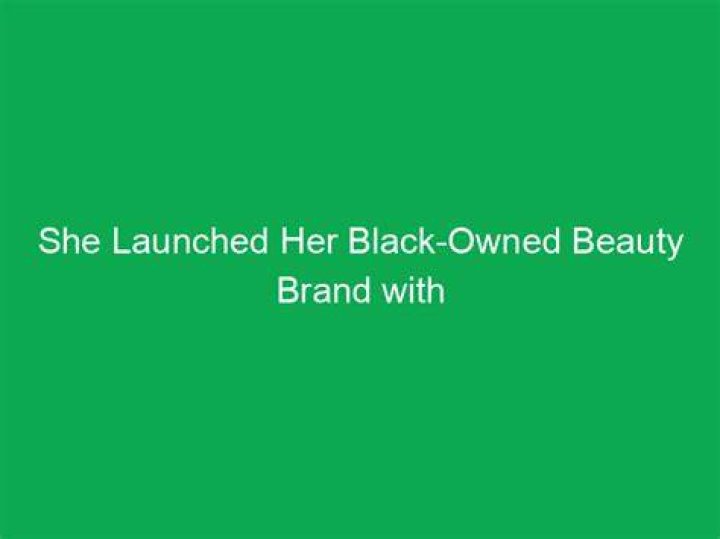 She launched the brand with just &pound;600 that she had saved from working at an ice cream shop
