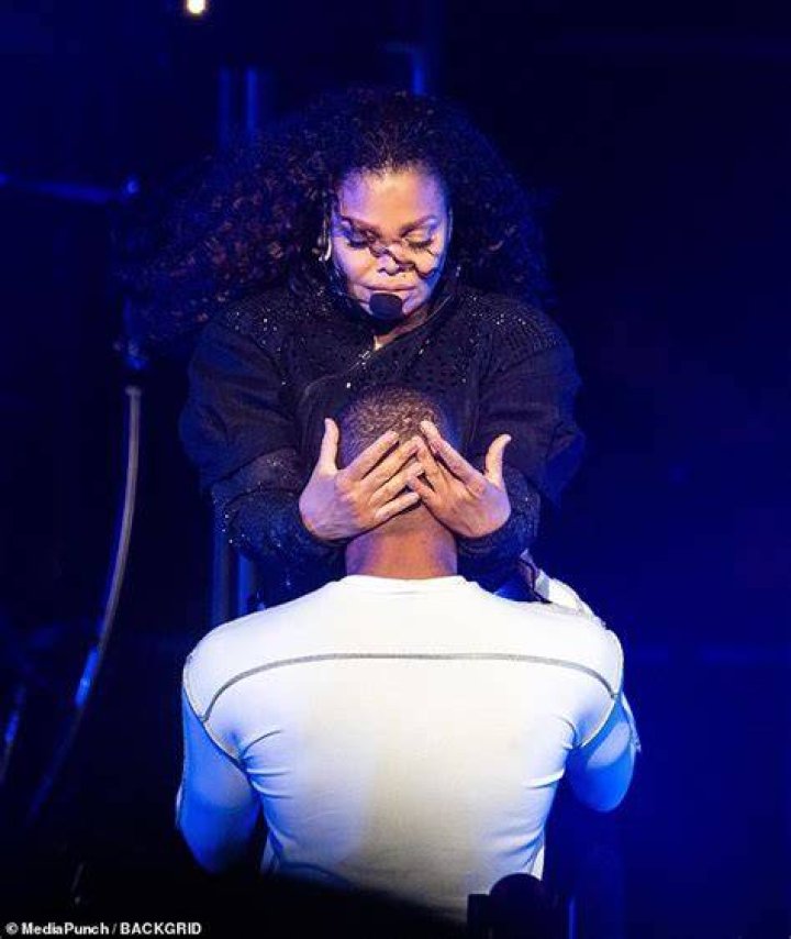 She performed a raunchy dance wearing a see-through dress with no bra