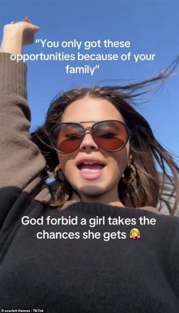 She recently clapped back at haters over her new business venture in a TikTok video
