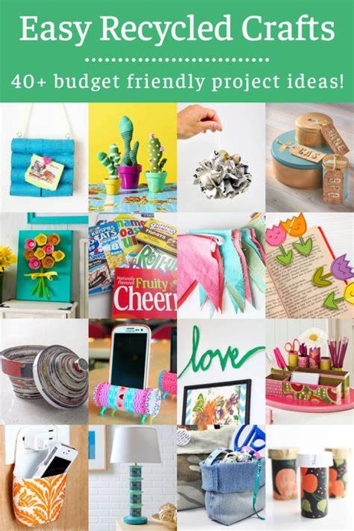 She recycled some things that her daughter Riley had used before