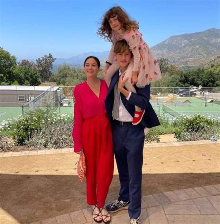 She shares her kids with ex Brandon Blackstock, who she filed for divorce from last year