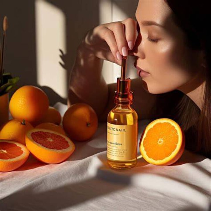 She suggests using vitamin C serum, a retinoid and a moisturiser containing hyaluronic acid