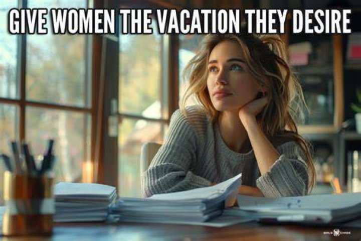 She won the vacation thanks to her high sales numbers