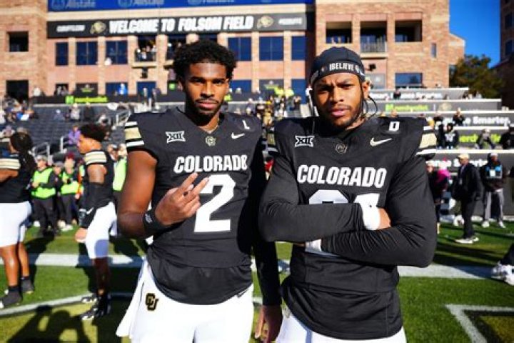 Shedeur (left) and his brother Shilo both star for the Buffaloes