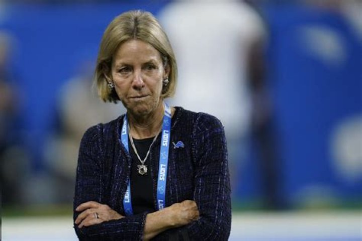 Sheila Ford Hamp is the owner of the Detroit Lions