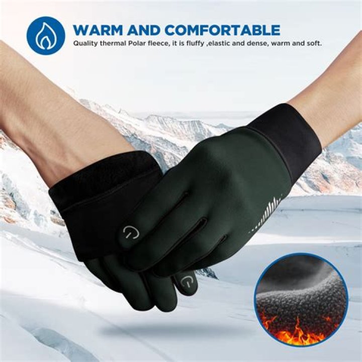 SIMARI Thermal Touchscreen Winter Gloves for Cycling, Running, Driving, and Daily Activities