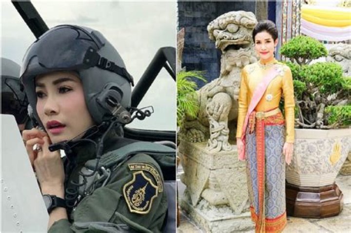 Sineenat holds a private pilot's license after training with the Thai Air Force