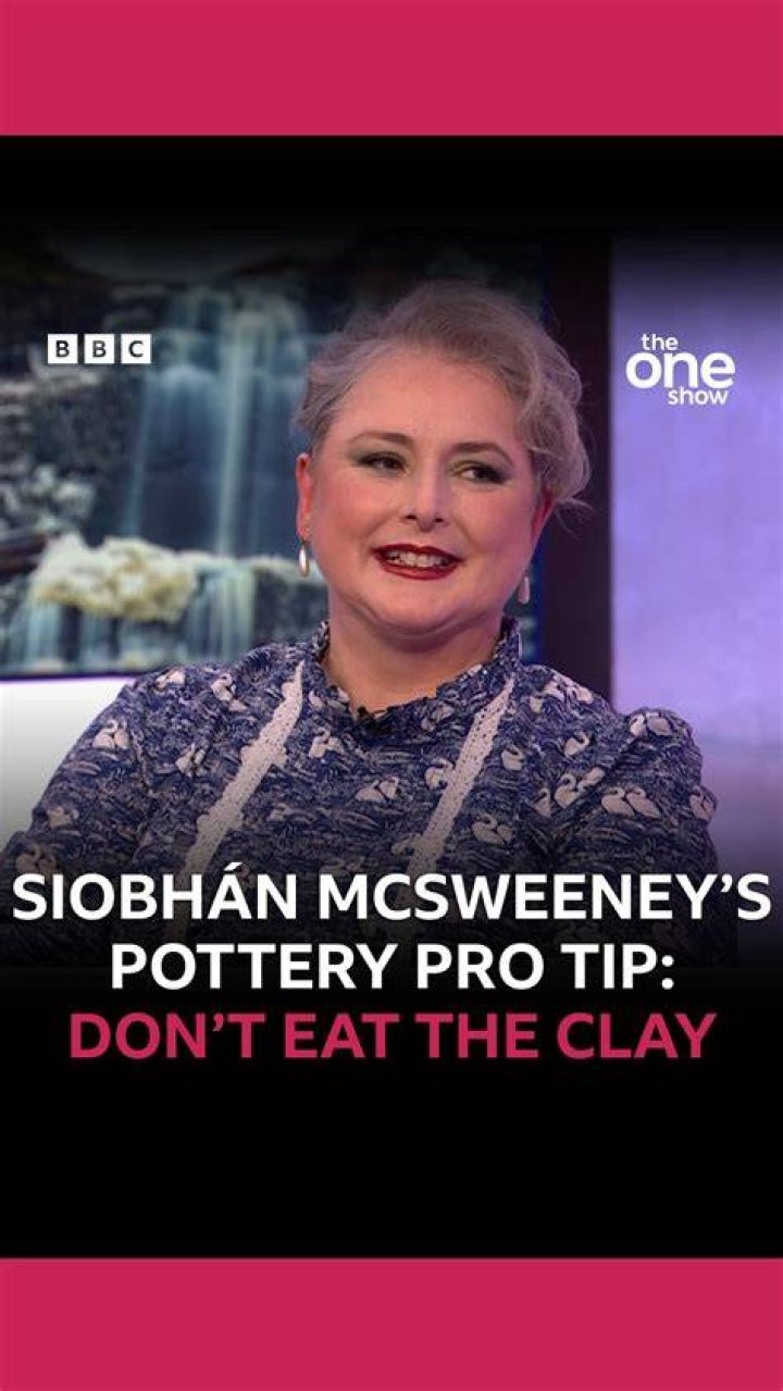 Siobhan McSweeney believes down-to-earth contestants are the secret behind The Great Pottery Throw Down&rsquo;s success