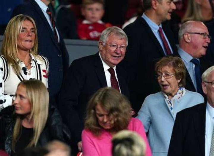 Sir Alex and Cathy pictured in 1968 with their first son Mark