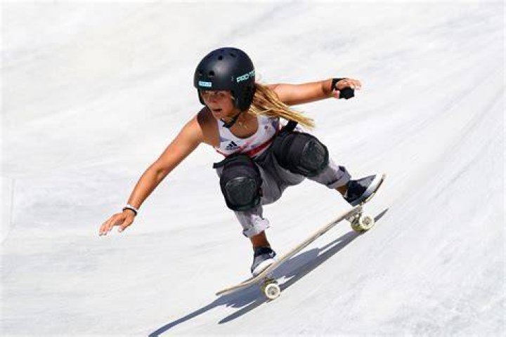 Sky Brown became Britain's youngest ever Olympian this morning