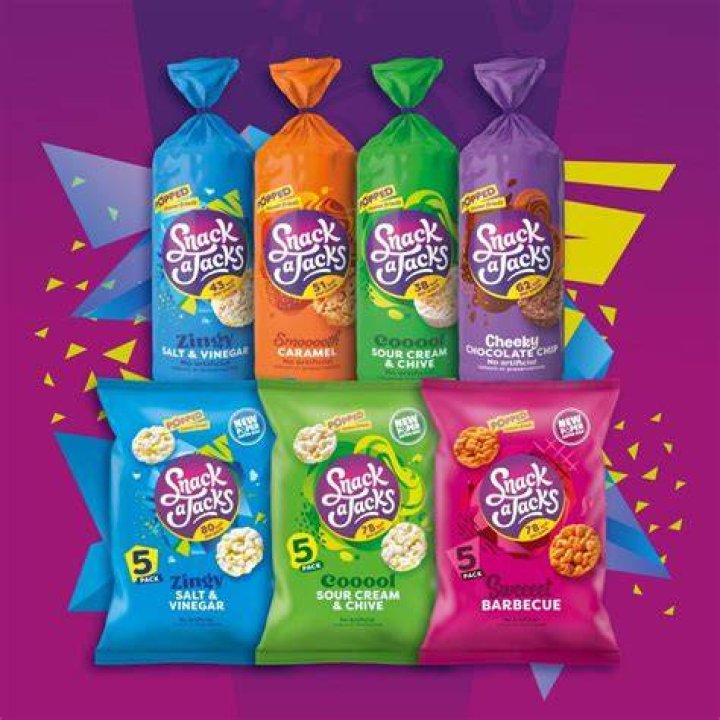 Snack a Jacks, &pound;2.25 and Tesco's rice cakes, &pound;1.25