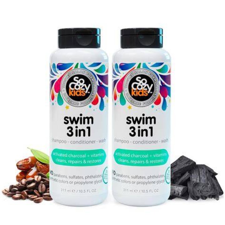 SoCozy Kids Swim 3-in-1 Shampoo, Conditioner & Body Wash