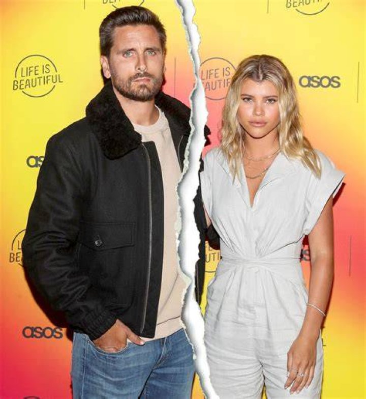 Sofia Richie and Scott Disick