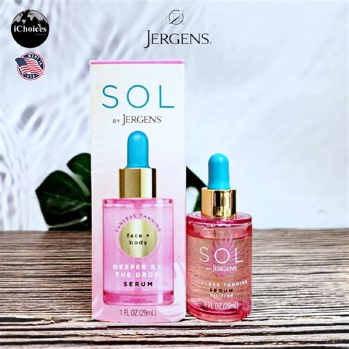 Sol By Jergens Deeper By The Drop Face and Body Serum