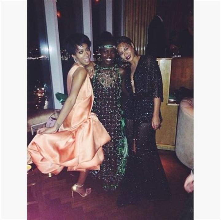 Solange Knowles, Lupita Nyongo, Beyonce and Sarah Paulson