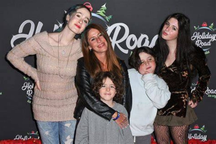 Soleil Moon Frye and daughters Jagger Joseph Blue Goldberg and Poet Sienna Rose Goldberg