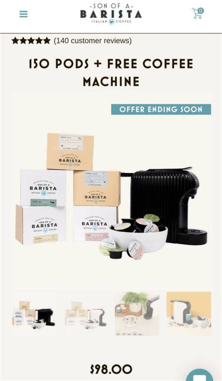 Son of a Barista espresso