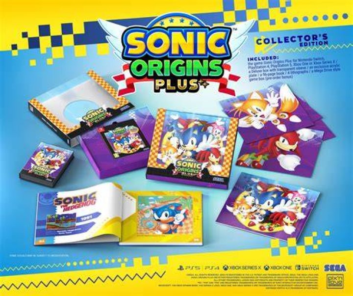 Sonic Origins Plus contains all the classic 2D Sonic games.