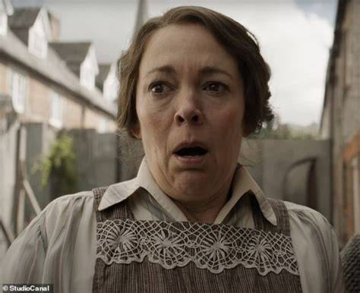 Spinster Edith Swan is played by Olivia Colman