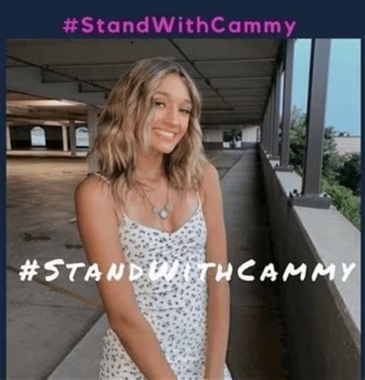 #StandwithCammy has being used on social media after her ordeal