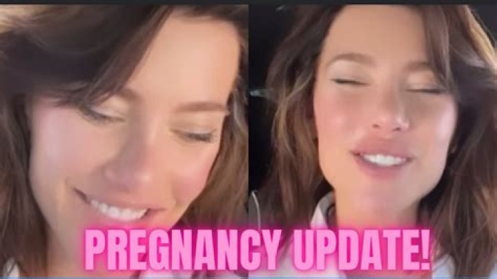 Steffi Forrester is pregnant on The Bold and the Beautiful