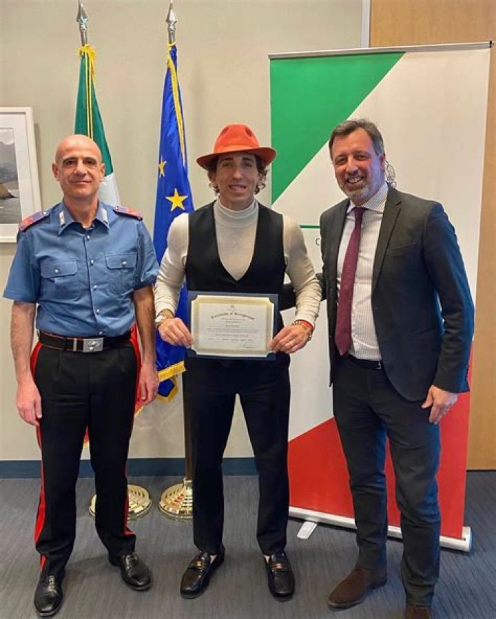 Stellato was recently honored by the&nbsp;Boston Italian consulate