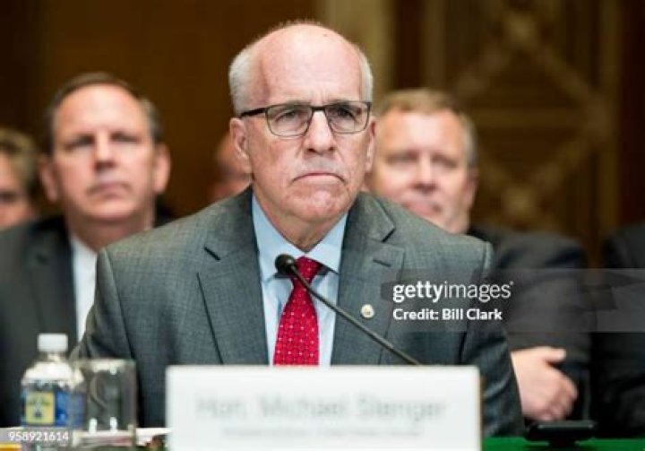 Stenger prepares to testify during the Senate Appropriations Committee Legislative Branch Subcommittee hearing