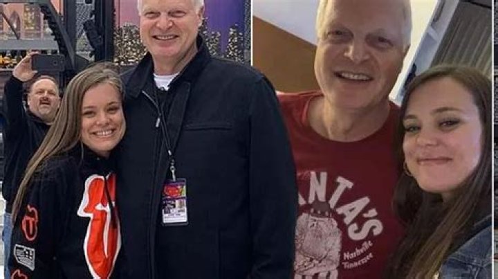 Steve Bing with Allexanne Mitchum before she died in July 2019