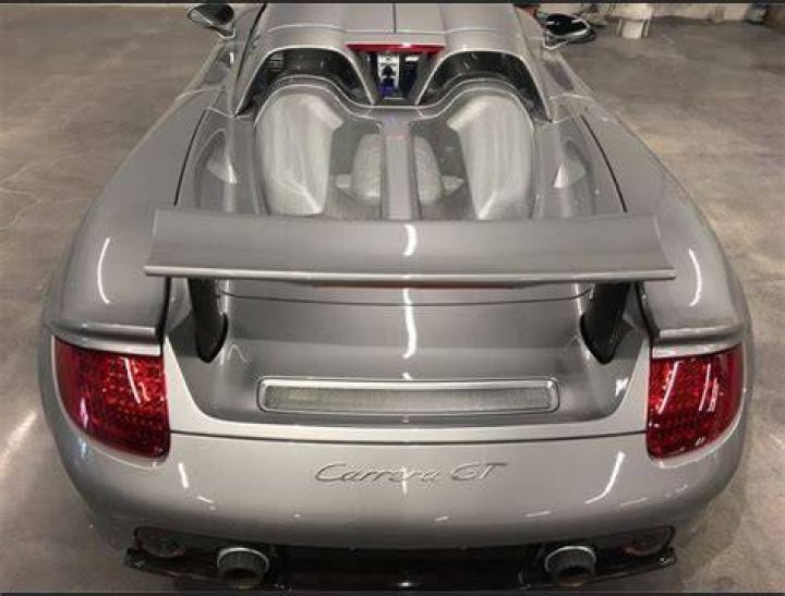 Strahan described his Carrera GT as a 'true driver&rsquo;s supercar'