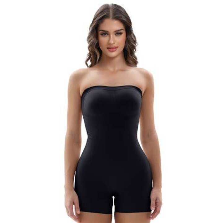 strapless bodysuit