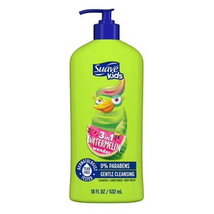 Suave Kids 3-in-1 Shampoo Conditioner Body Wash