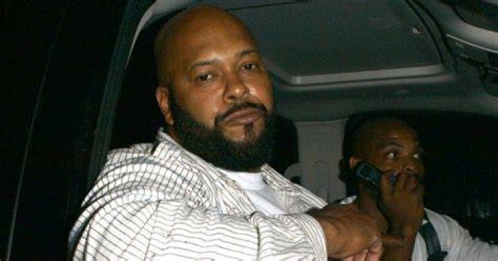 Suge Knight - seen here with Tupac - was the boss of hip hop label Death Row Records