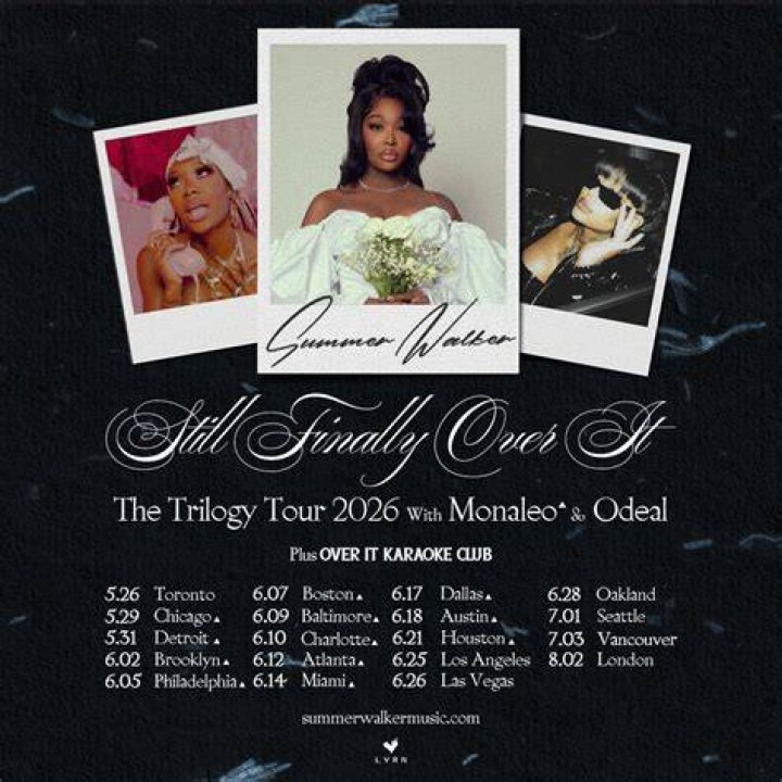 Summer Walker 2020 tour tickets are now on sale