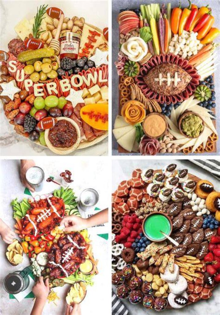 Super Bowl charcuterie board