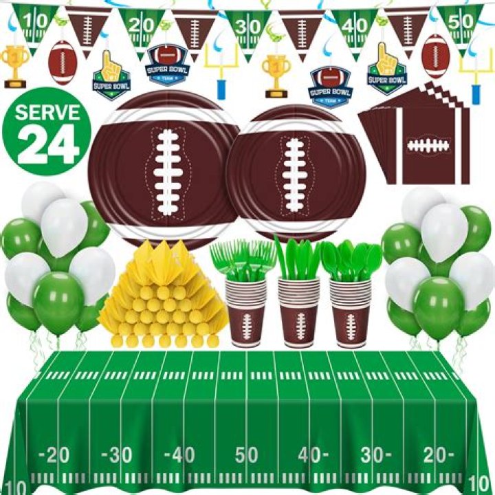 Super Bowl supplies kit