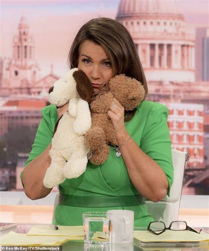 Susanna Reid and that teddy bear face spotted by viewers