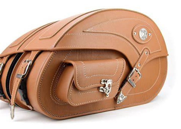 tan saddle bag