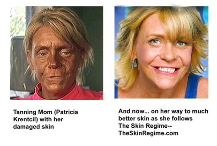 tanning mom before