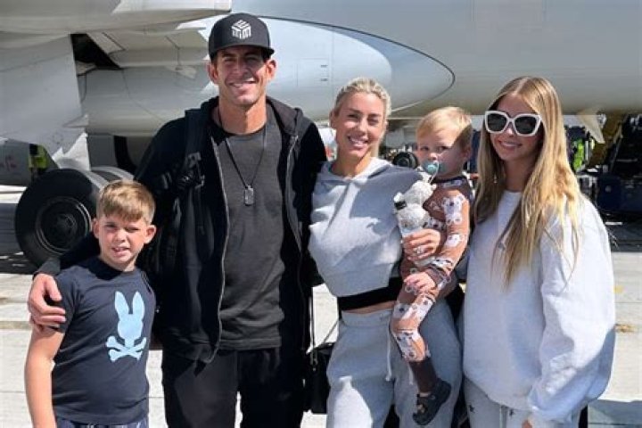 Tarek El Moussa jetted off to St Barts with his fiancee Heather Rae Young after reportedly calling his ex Christina Haack 'crazy'