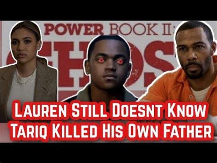 Tariq shot his own father James 'Ghost' St Patrick 
