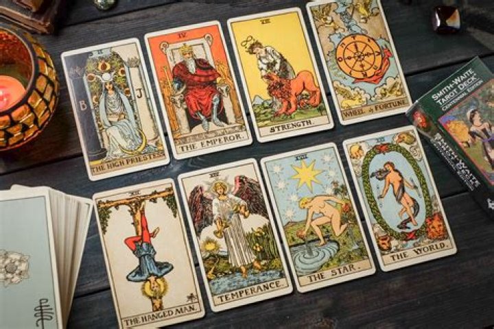 Tarot cards are used for guidance on one's past, present, and future