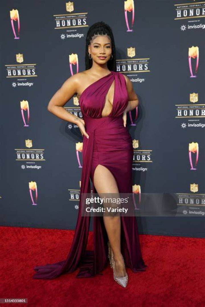 Taylor at NFL Honors this year in Phoenix, Arizona on the eve of the Super Bowl