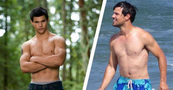 Taylor Lautner Says 'Twilight' Fans' Jacob Vs. Edward Rivalry 'Definitely' Impacted Robert Pattinson Friendship grey shirt