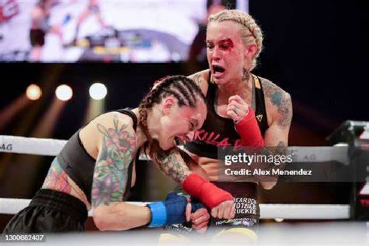 Taylor Starling and Charisa Sigala were both left bloodied and battered