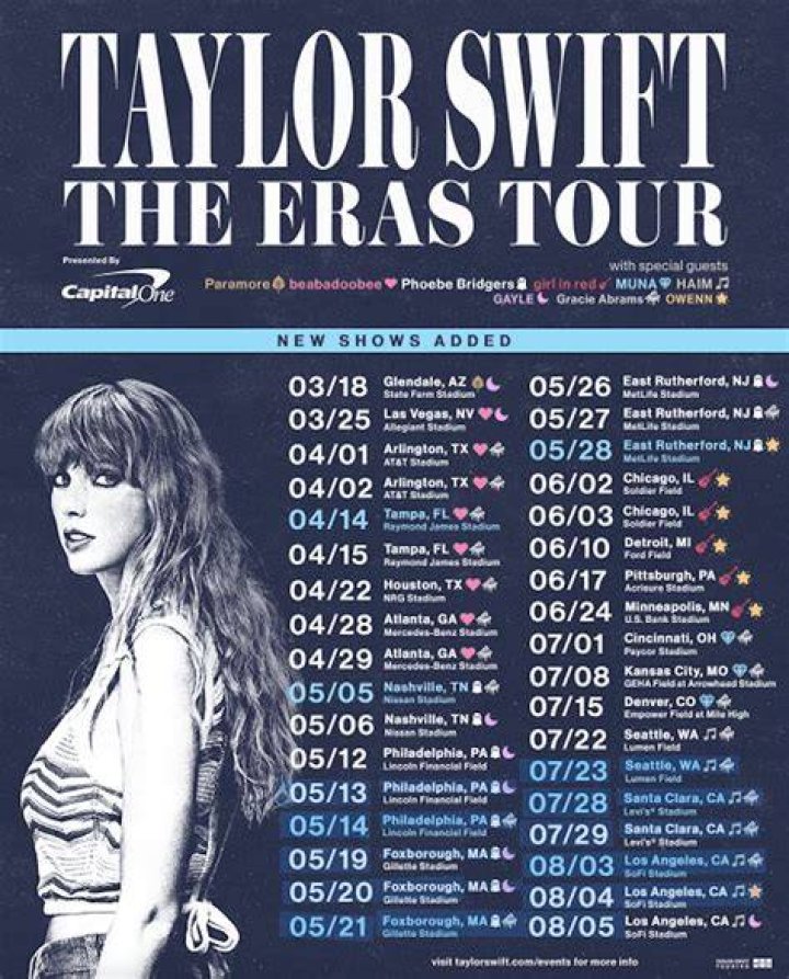 Taylor Swift Adds Extra Shows to Canadian Leg