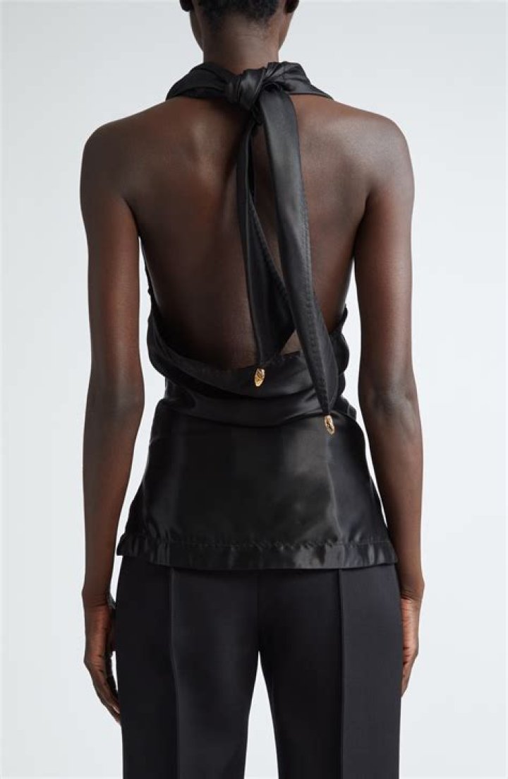 Teah Top in Slinky Twill