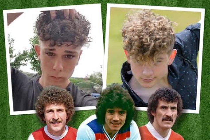 Teen lads are getting perms as it's become a trend on TikTok