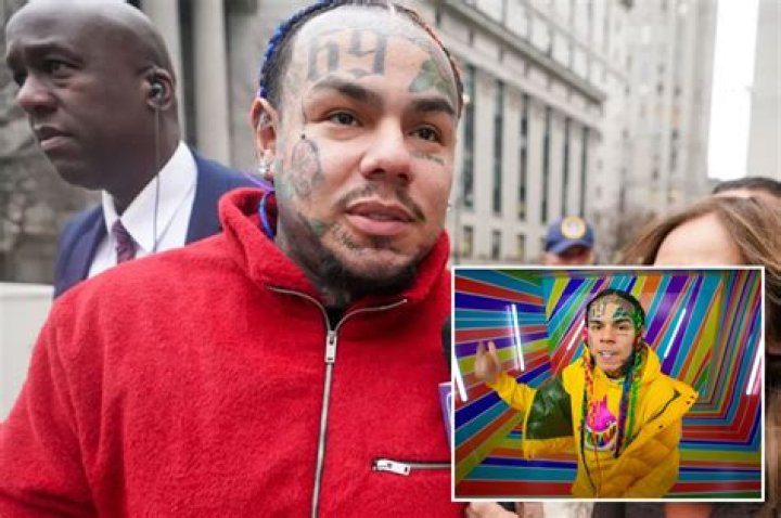  Tekashi during a court appearance in New York CIty