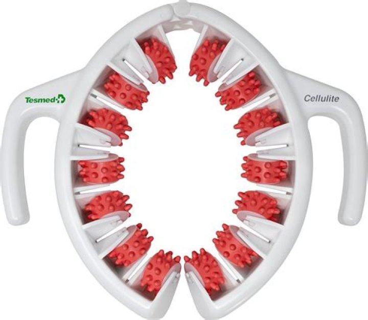 TESMED Cellulite Massager: Clinically Proven Efficacy, Made in Italy, Anti-Cellulite Massager with Converged and Divergent Roller Technology: Squeeze, Tighten and Smooth. Patent Registered